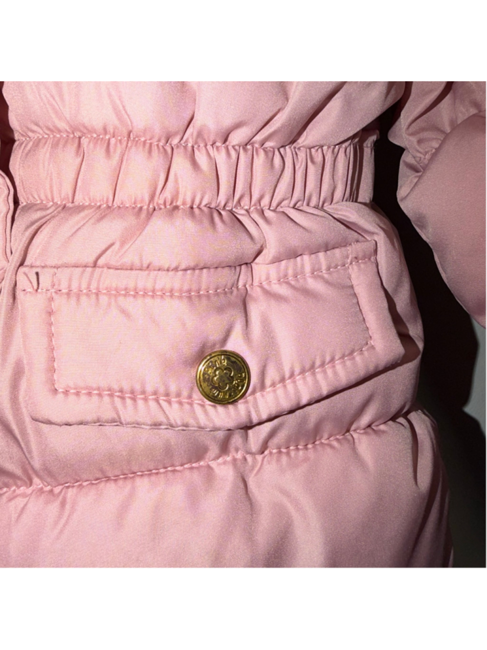 Baby Platinum Puffer Jacket 24 Months Pink Leopard Print - Picture 4 of 10